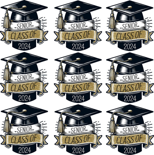 Graduation Class of 2024 Keepsake - Half Sheet Misc. (Must Purchase 2 Half sheets - You Can Mix & Match) (Copy) (Copy)