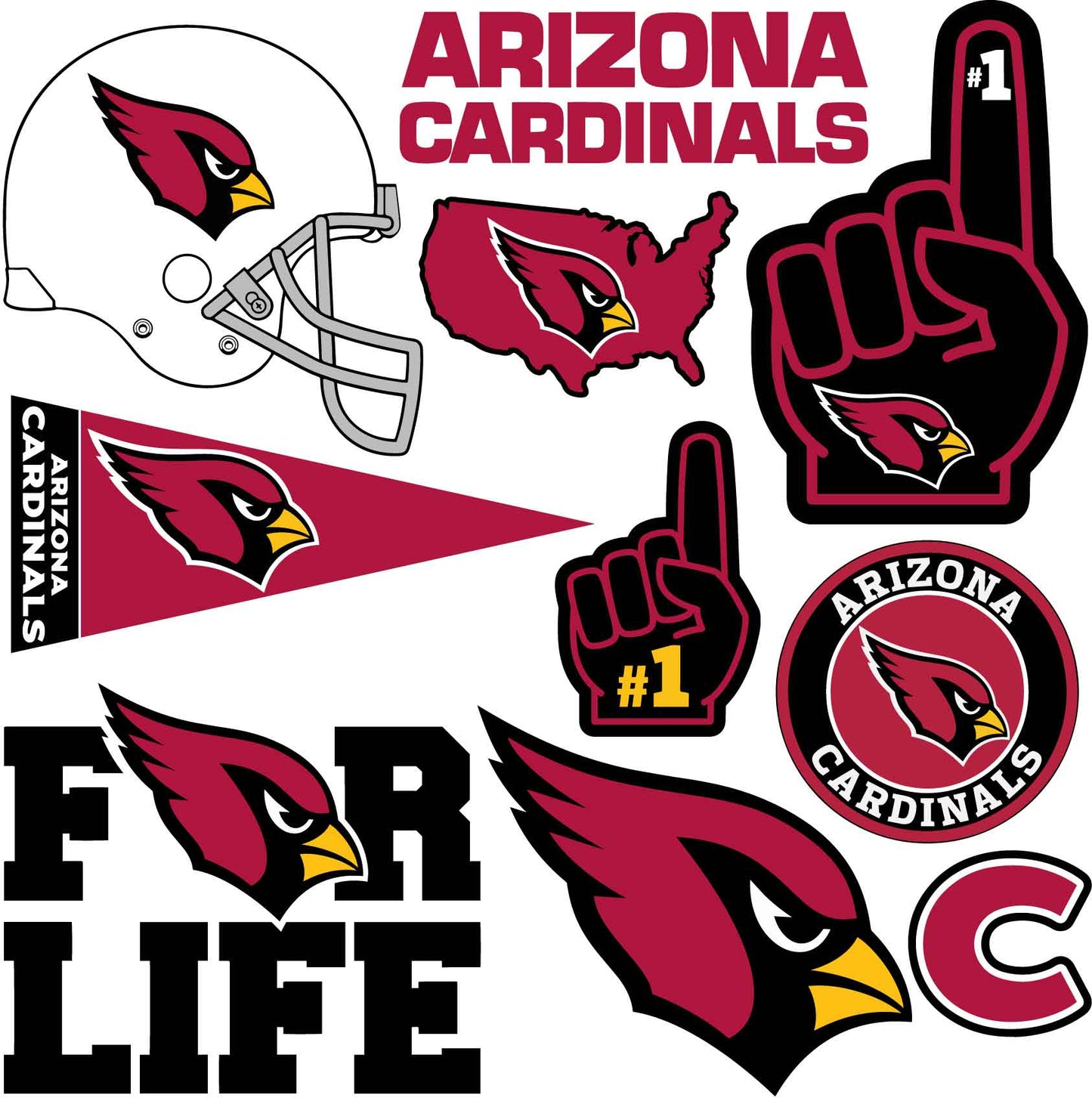 Football Teams Half Sheet