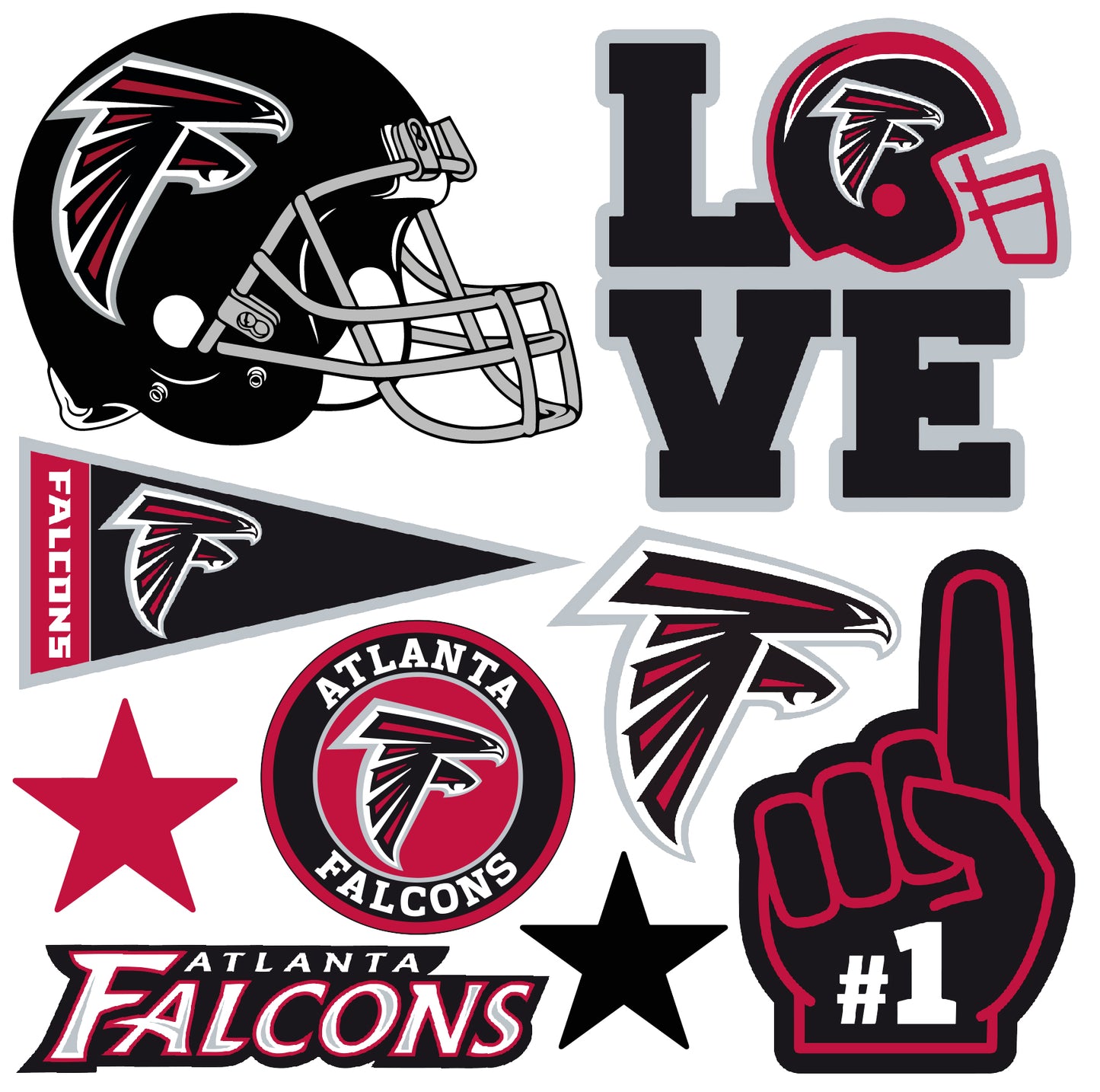 Football Teams Half Sheet