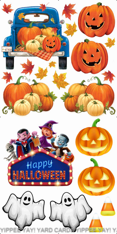 Fall Set 1 and Happy Halloween Combo Sheet