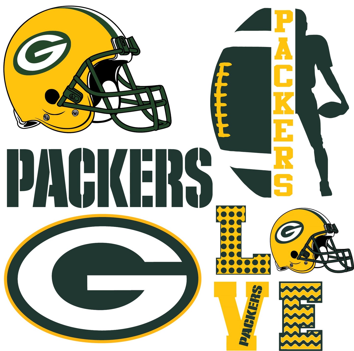 Football Teams Half Sheet