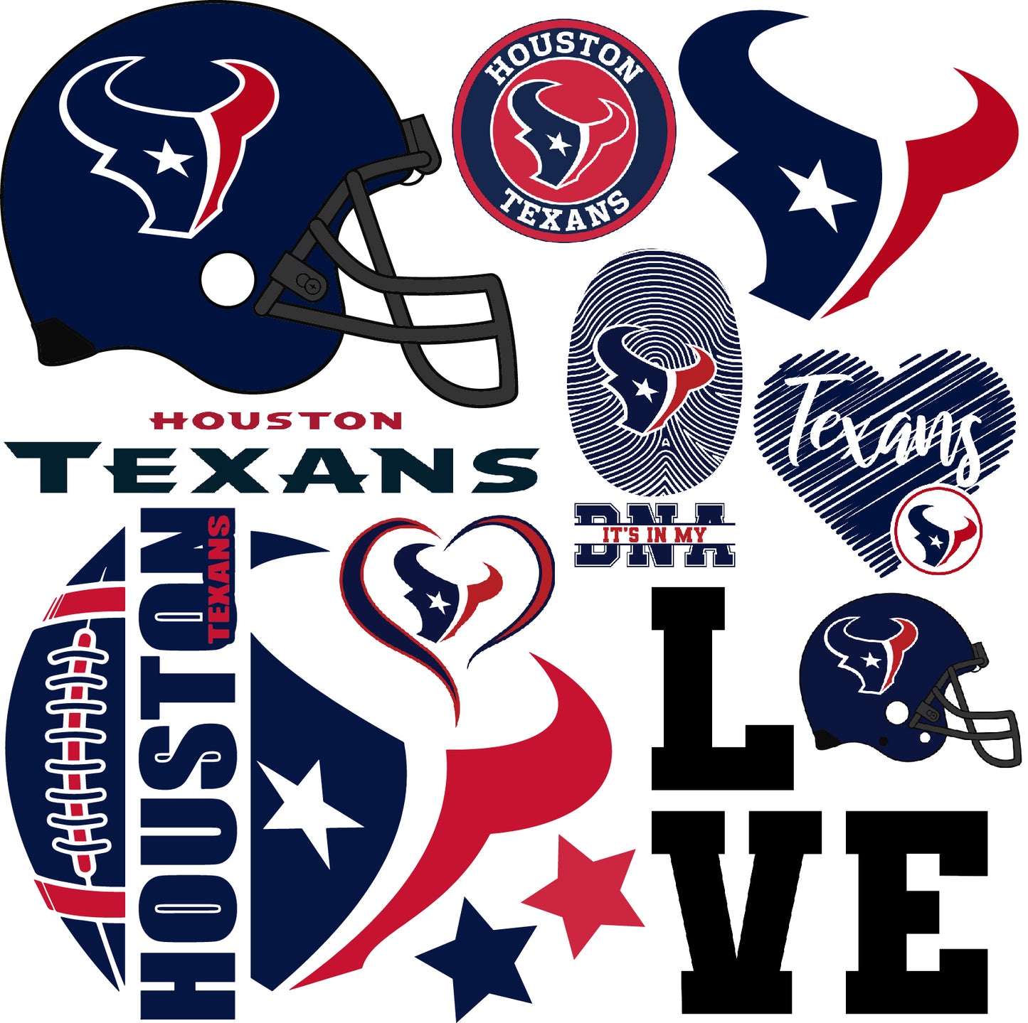 Football Teams Half Sheet