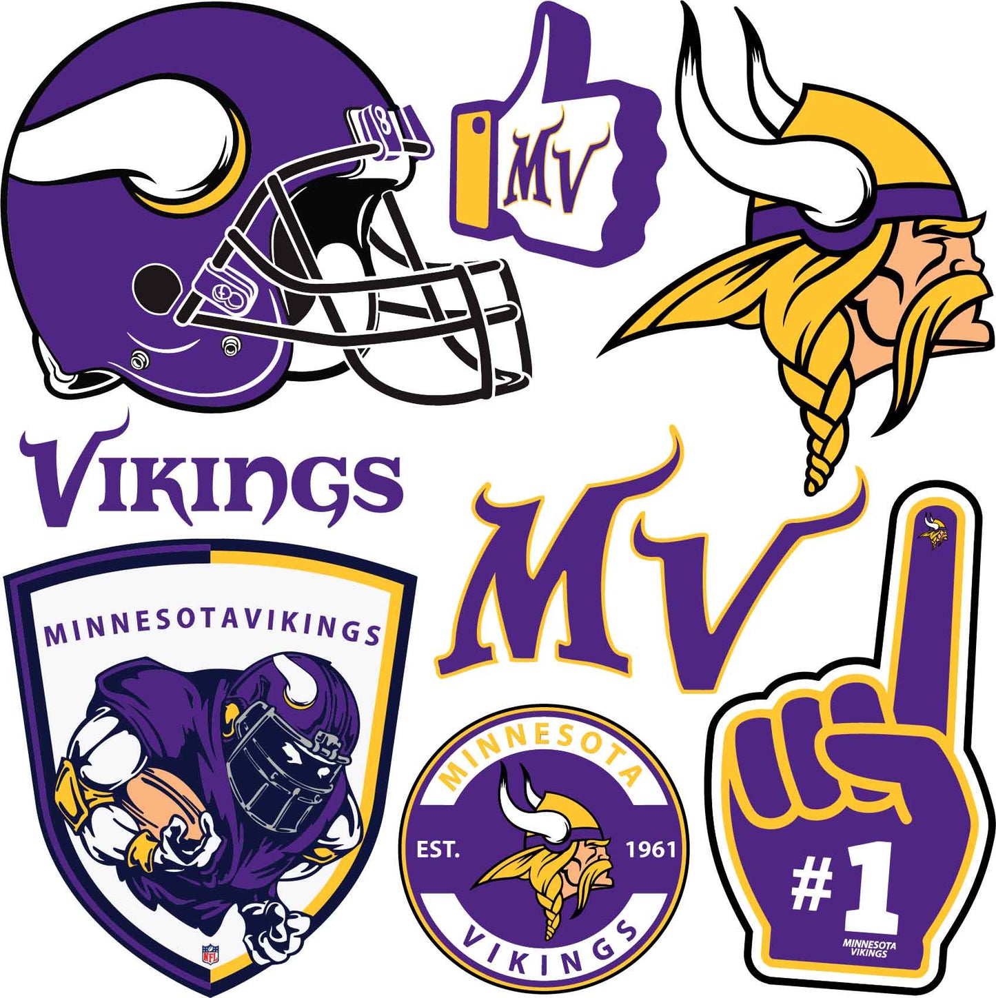 Football Teams Half Sheet