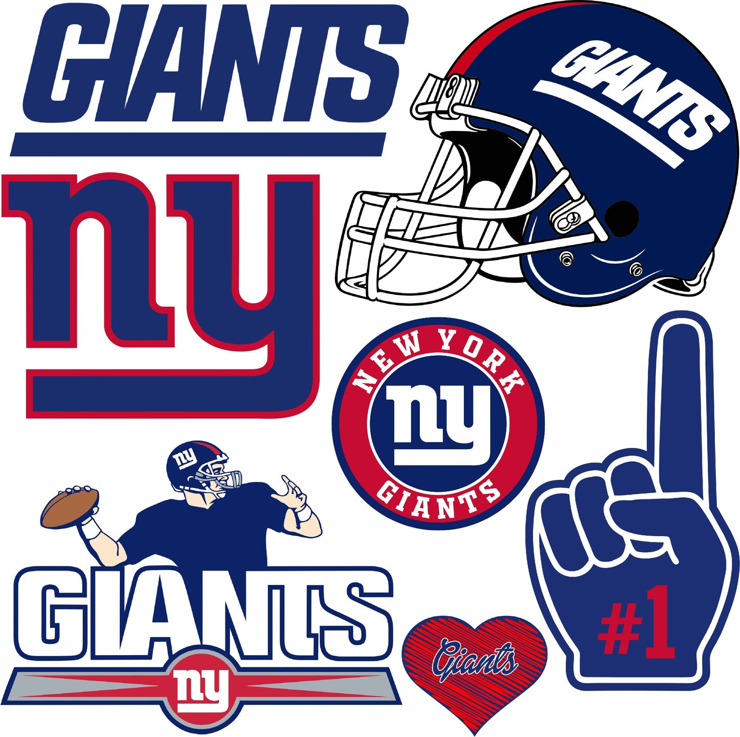 Football Teams Half Sheet