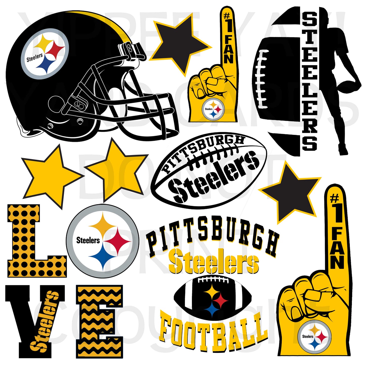 Football Teams Half Sheet