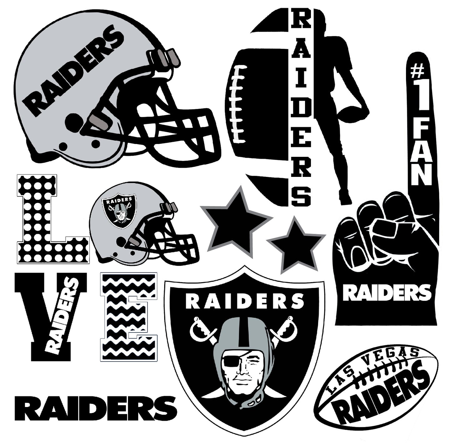 Football Teams Half Sheet