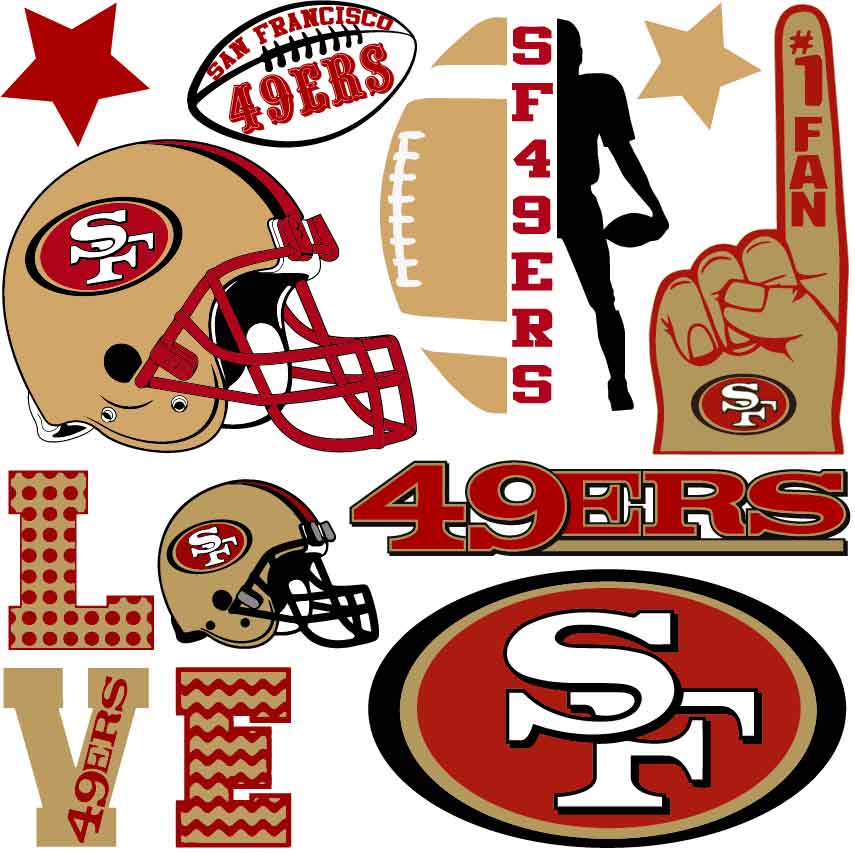 Football Teams Half Sheet
