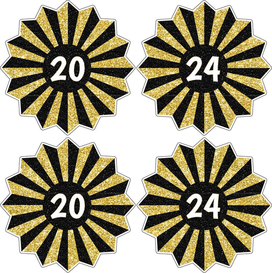 2024 Graduation Fans - Choose 1 Color. - Half Sheet Misc.