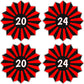 2024 Graduation Fans - Choose 1 Color. - Half Sheet Misc.