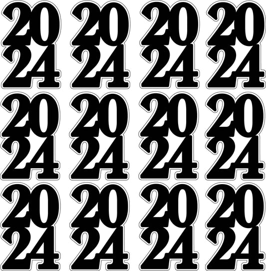 2024 Graduation Numbers- Choose One Color.