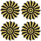 FANS (Accents) - Glitter - Great for Graduation & other Setups - Half Sheet Misc. (Copy)