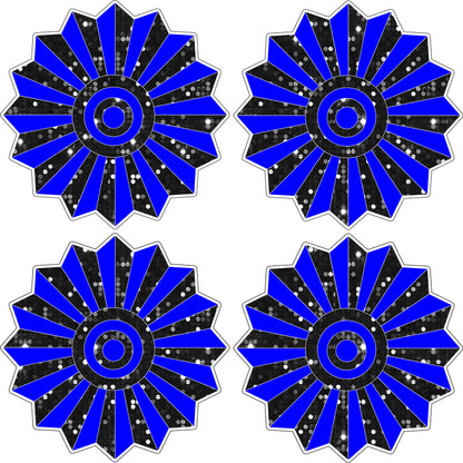 FANS (Accents) - Sequins - Great for Graduation & other Setups - Half Sheet Misc.