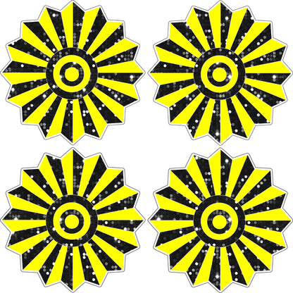 FANS (Accents) - Sequins - Great for Graduation & other Setups - Half Sheet Misc.