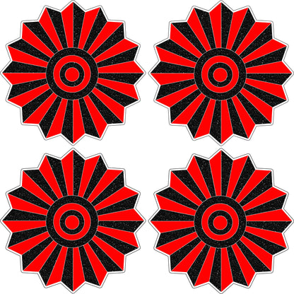FANS (Accents) - Glitter - Great for Graduation & other Setups - Half Sheet Misc. (Copy)