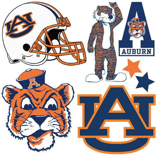 Auburn Half Sheet Misc. (Must Purchase 2 Half sheets - You Can Mix & Match)