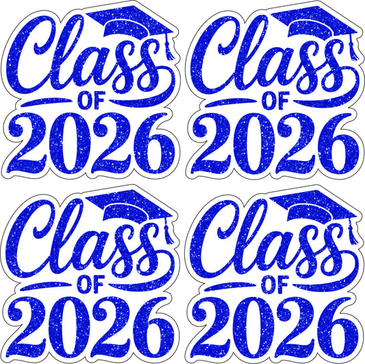 Class of 2026  - Choose 1 Color - Half Sheet Misc.