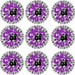 Class of 2024 Senior Keepsake Circles - Choose 1 Color. - Half Sheet Misc.