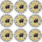 Class of 2024 Senior Keepsake Circles - Choose 1 Color. - Half Sheet Misc.