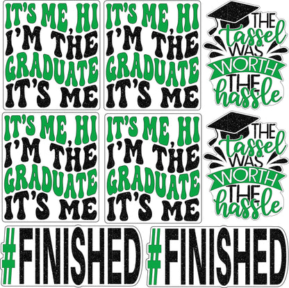 Graduation Sayings or Accents Set 5 - Choose 1 Color - Half Sheet Misc.