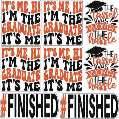 Graduation Sayings or Accents Set 5 - Choose 1 Color - Half Sheet Misc.