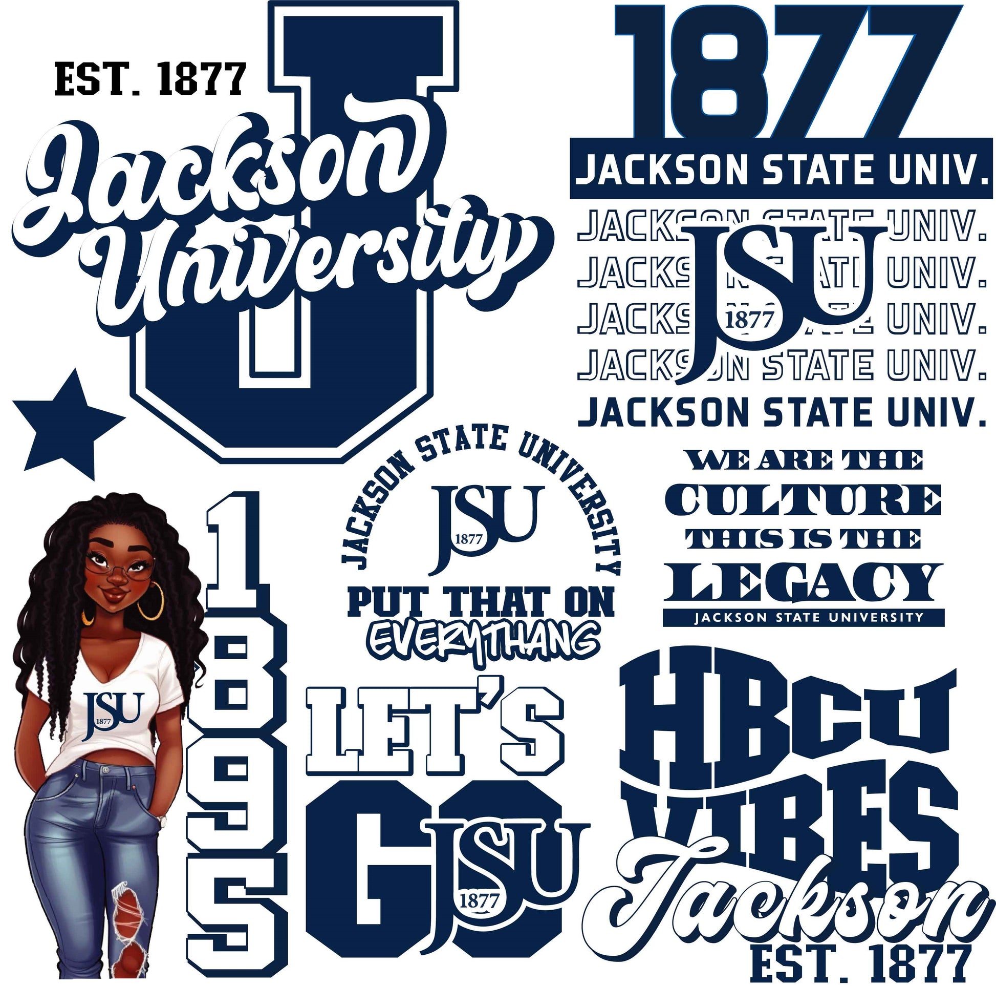 Jackson State University New Logo