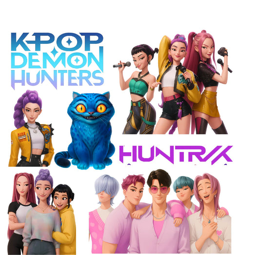 KPOP Set 1 Half Sheet Misc. (Must Purchase 2 Half sheets - You Can Mix & Match) (Copy) (Copy)