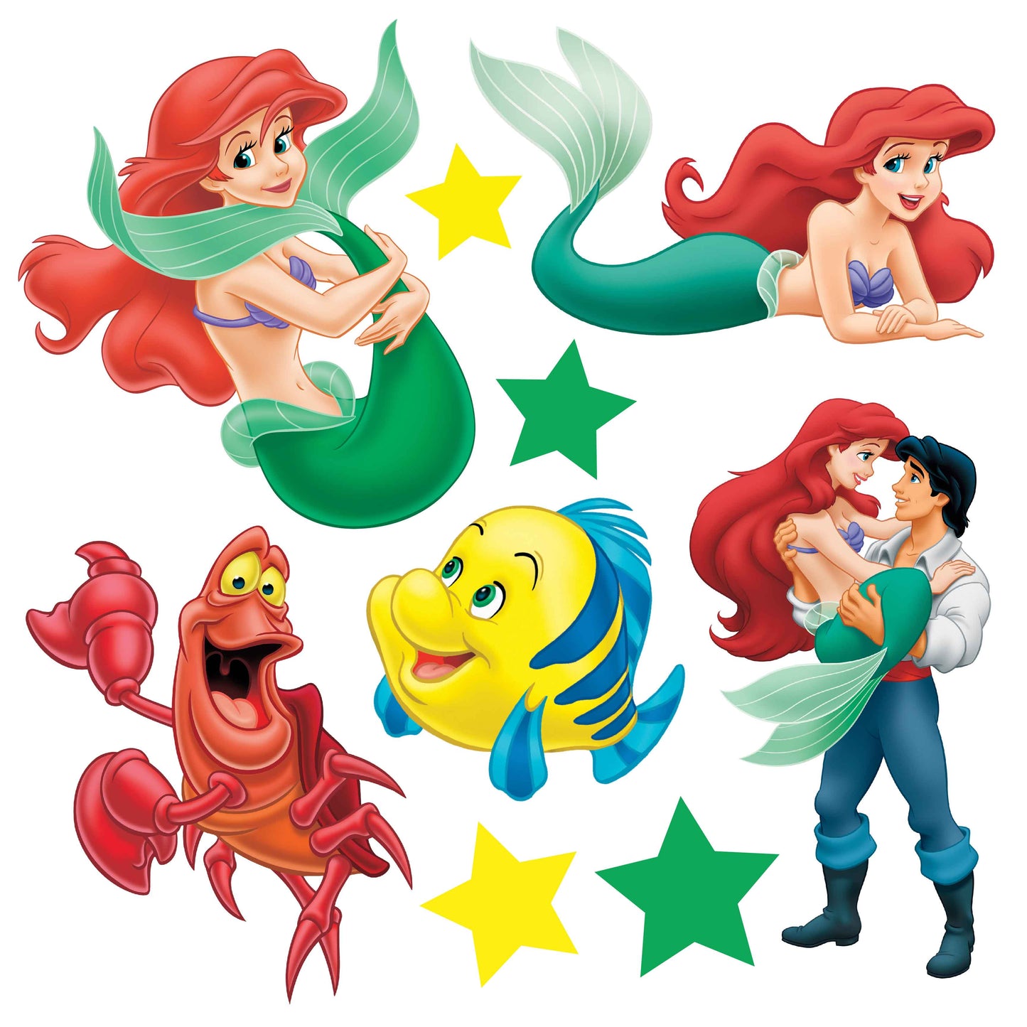 Little Mermaid Ariel Half Sheet Misc.