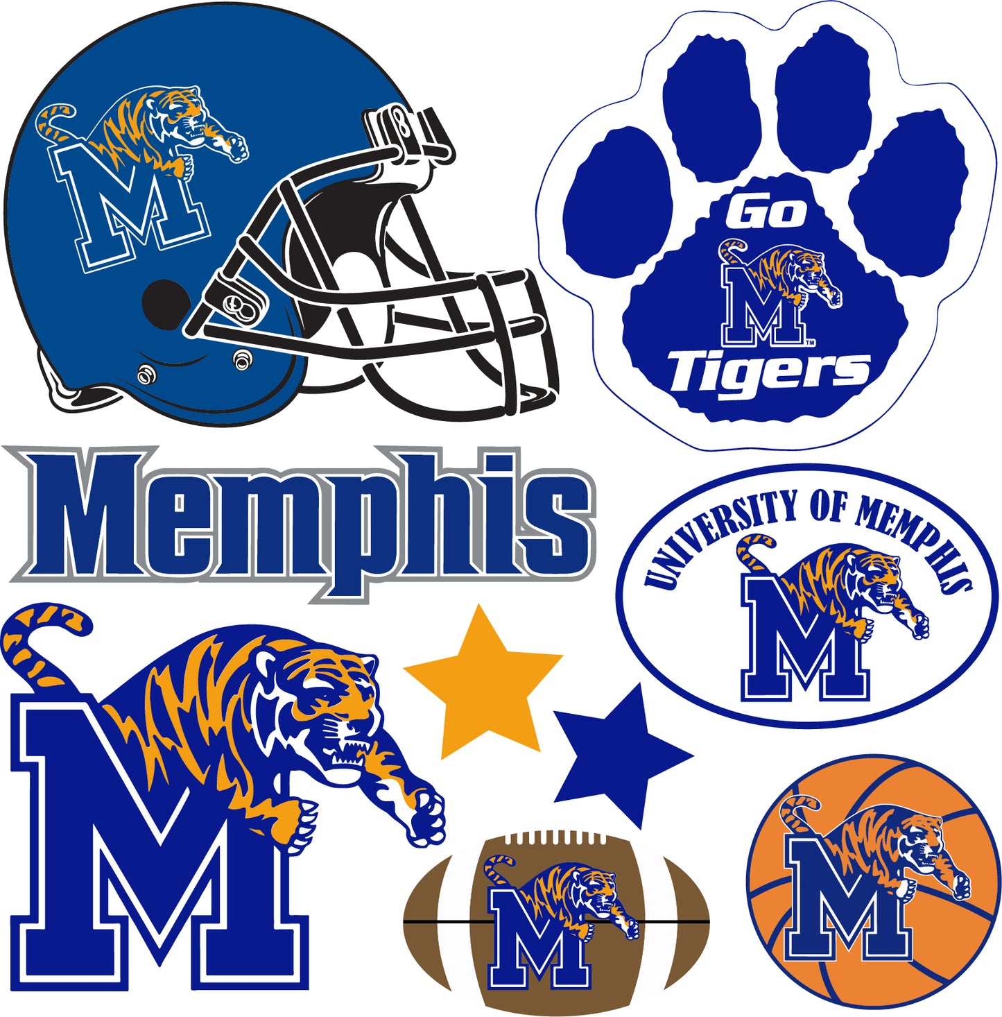 University of Memphis Half Sheet Misc.