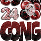 Graduation Flair Set 1 [Balloons, Congrats Ez Set, 2024 Numbers] - Choose 1 Color