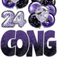 Graduation Flair Set 1 [Balloons, Congrats Ez Set, 2024 Numbers] - Choose 1 Color