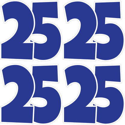 25 25 2024 Graduation Numbers - Pick the Color.