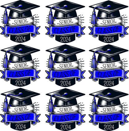 Graduation Class of 2024 Keepsake  - Half Sheet Misc. (Must Purchase 2 Half sheets - You Can Mix & Match) (Copy) (Copy)