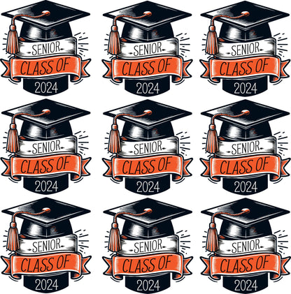 Graduation Class of 2024 Keepsake  - Half Sheet Misc. (Must Purchase 2 Half sheets - You Can Mix & Match) (Copy) (Copy)