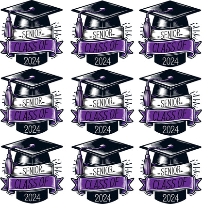 Graduation Class of 2024 Keepsake  - Half Sheet Misc. (Must Purchase 2 Half sheets - You Can Mix & Match) (Copy) (Copy)