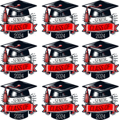 Graduation Class of 2024 Keepsake  - Half Sheet Misc. (Must Purchase 2 Half sheets - You Can Mix & Match) (Copy) (Copy)