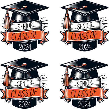 Graduation Class of 2024 Keepsake  - Half Sheet Misc.