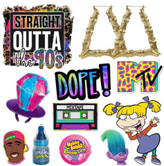 90’s Half Sheet Misc. (Must Purchase 2 Half sheets - You Can Mix & Match)