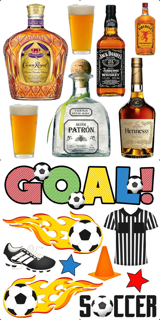 Alcohol and Soccer Set 1 Combo Sheet