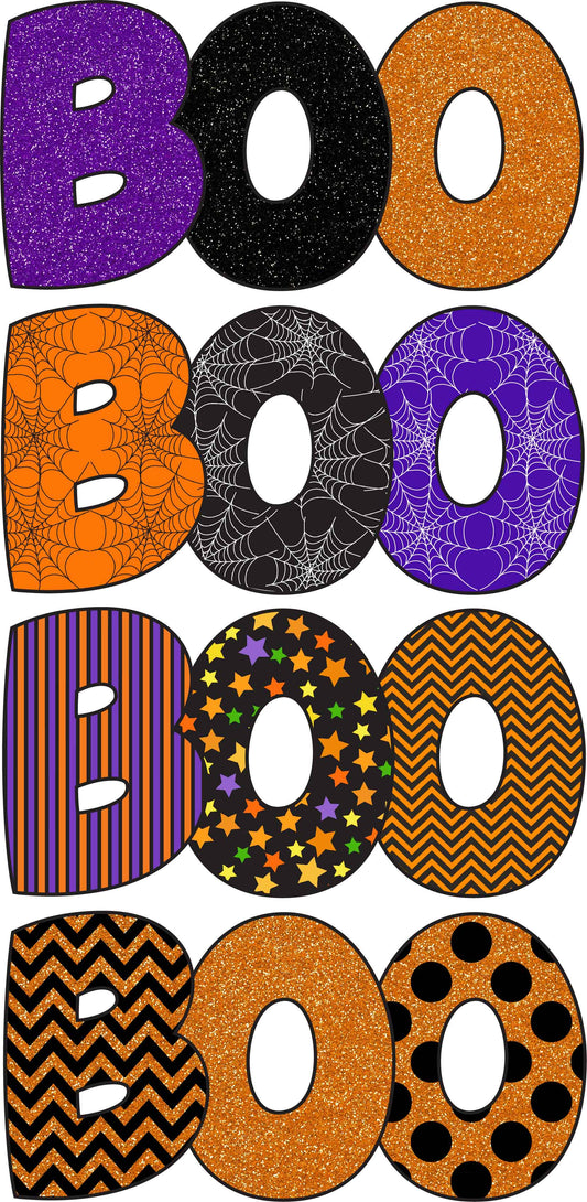 BOO - Halloween Full Sheet