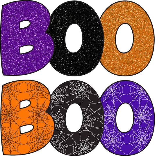 BOO Set 1 Halloween Half Sheet Misc. (Must Purchase 2 Half sheets - You Can Mix & Match)