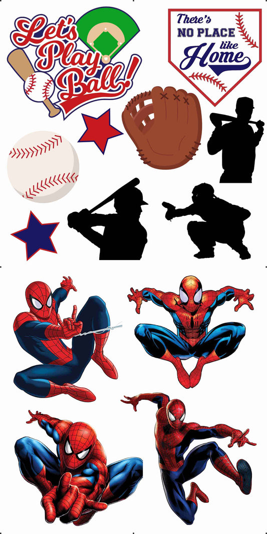 Baseball and Spiderman Combo Sheet