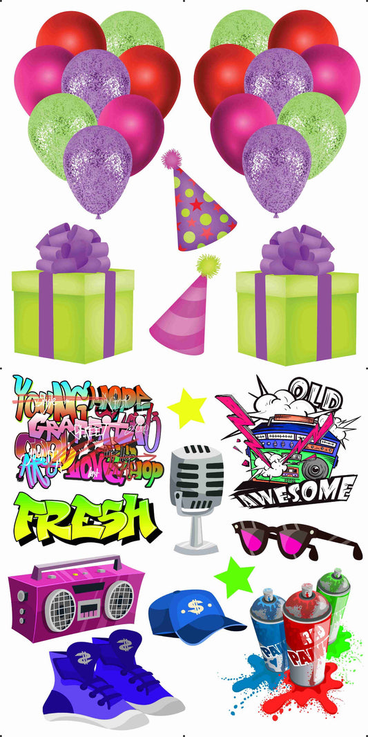 Birthday 4H and Fresh Prince Combo Sheet