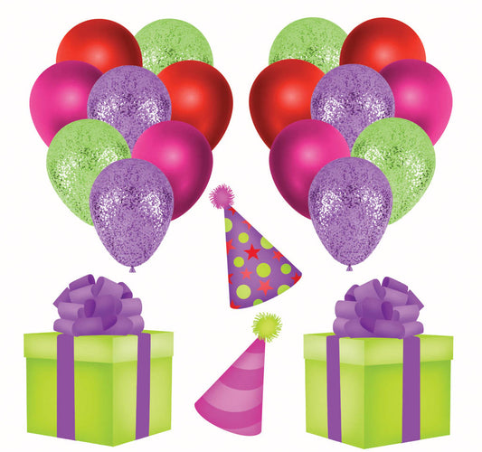 Birthday Set 4h Half Sheet  (Must Purchase 2 Half sheets - You Can Mix & Match)