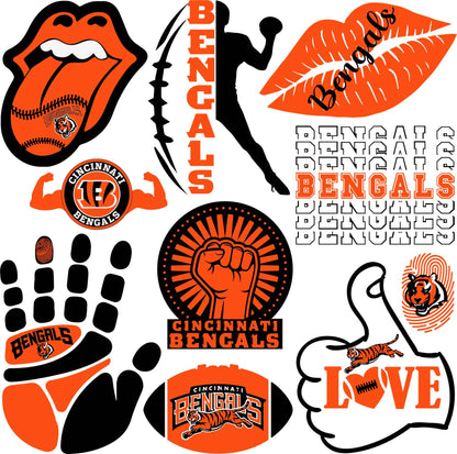Football Teams Half Sheet