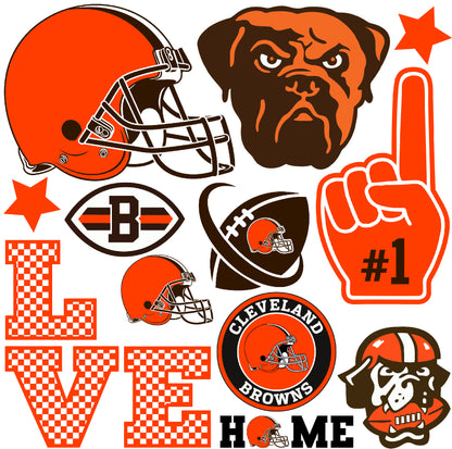 Football Teams Half Sheet