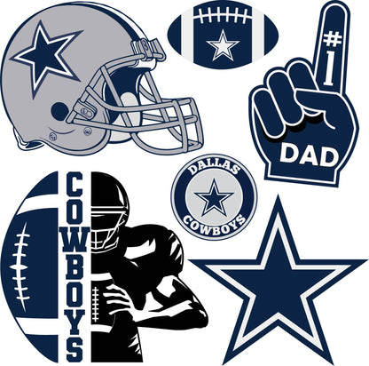 Football Teams Half Sheet