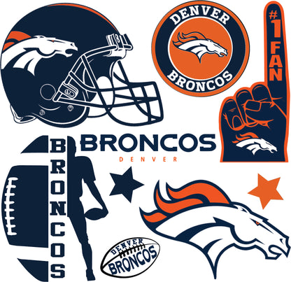 Football Teams Half Sheet