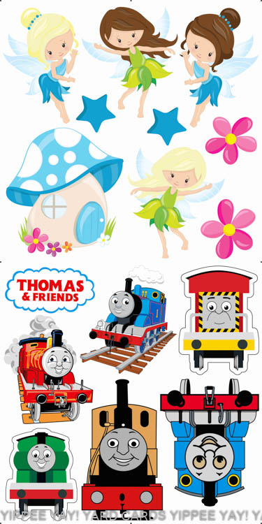 Fairies and Thomas the Train Combo Sheet