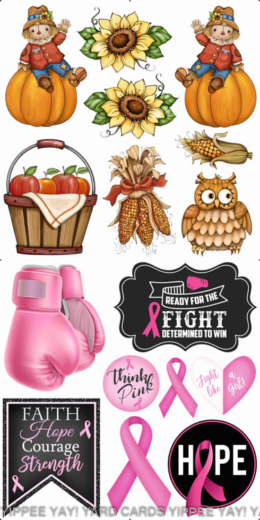 Fall Set 3 and Breast Cancer Combo Sheet