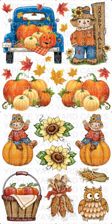 Fall Set 4 and Fall Set 3 Combo Sheet